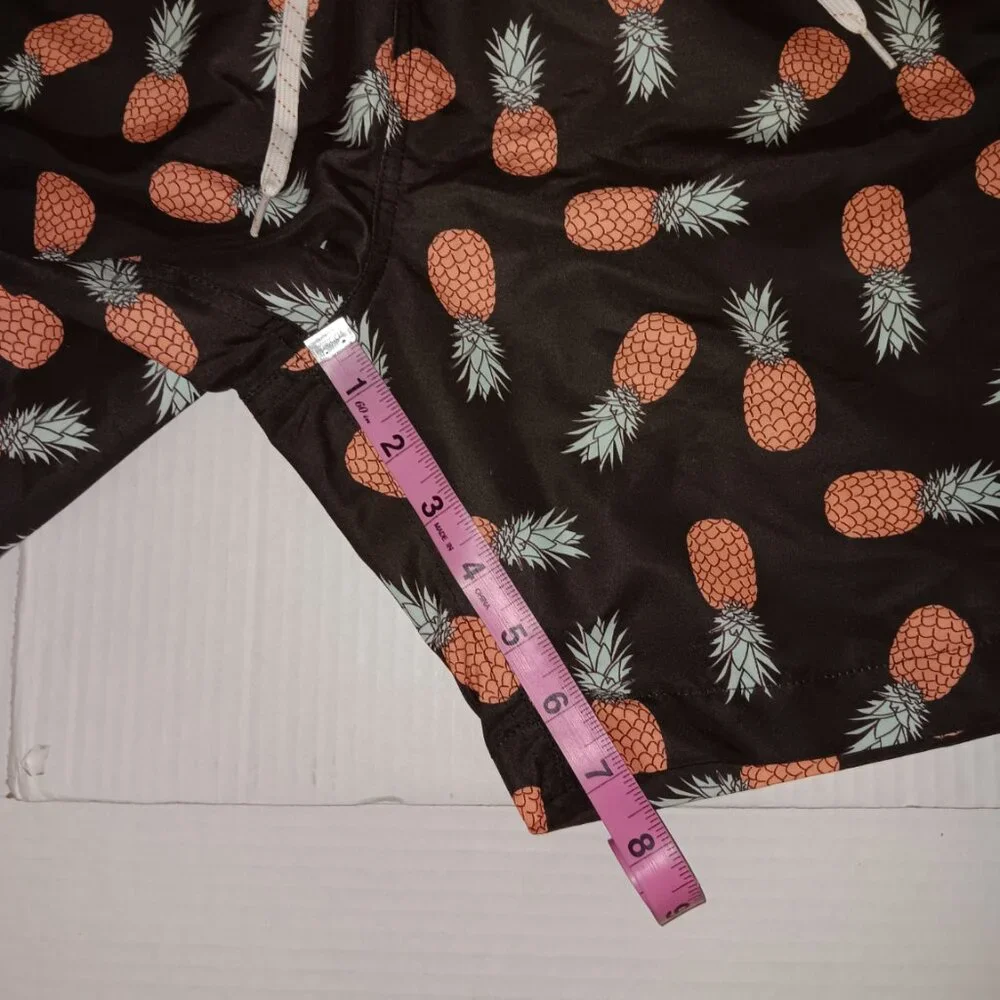 AMBSN CALIFORNIA PINEAPPLE SWIM SHORTS - Picture 6 of 13